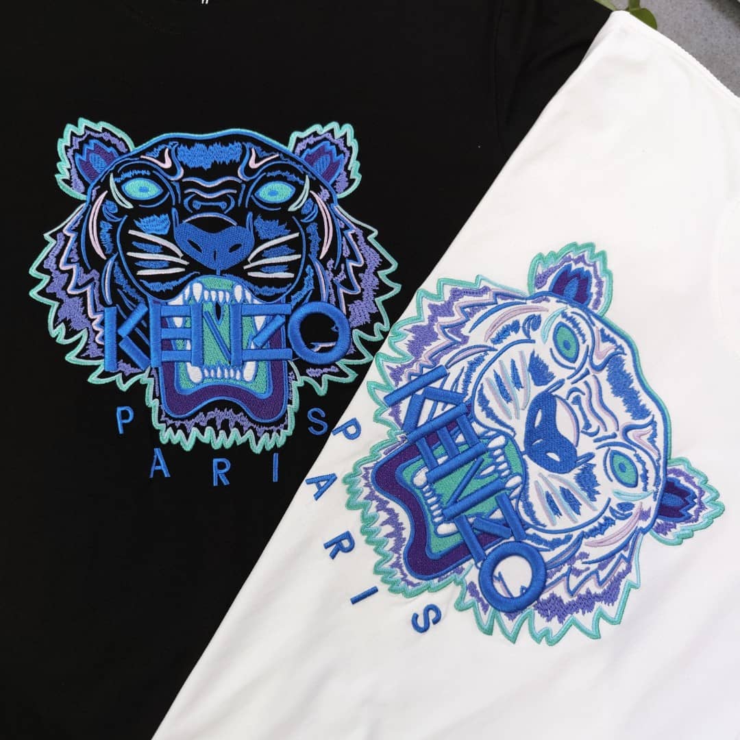 KENZO カットアウト Tiger かわかす モチーフ ネックレス