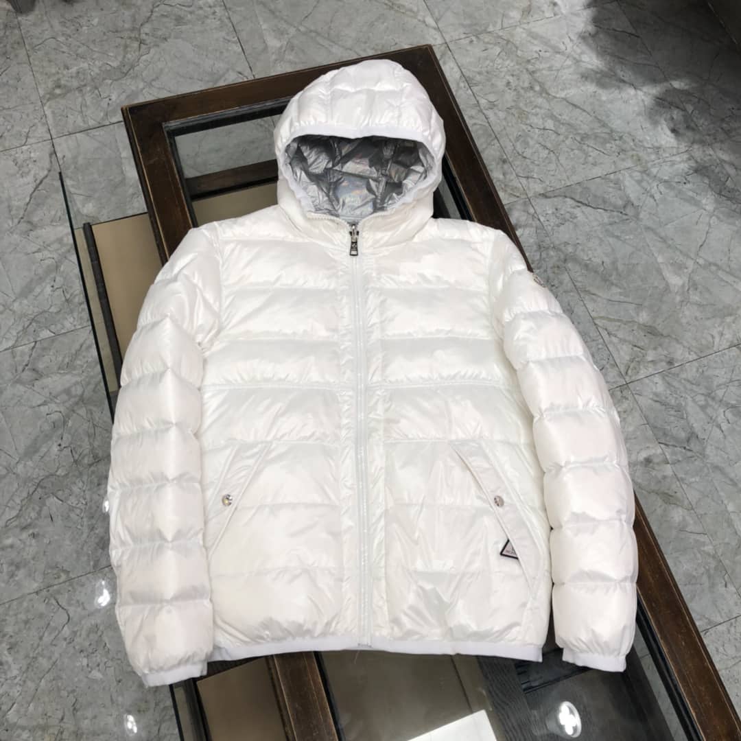 YUPOO Moncler Wear down jackets on both sides MEN Silvery white Size 0
