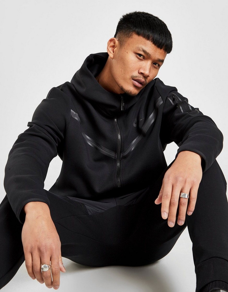Yupoo nike Tech Fleece Yupoo Nike Tech Fleece Full Zip Suit Black Size
