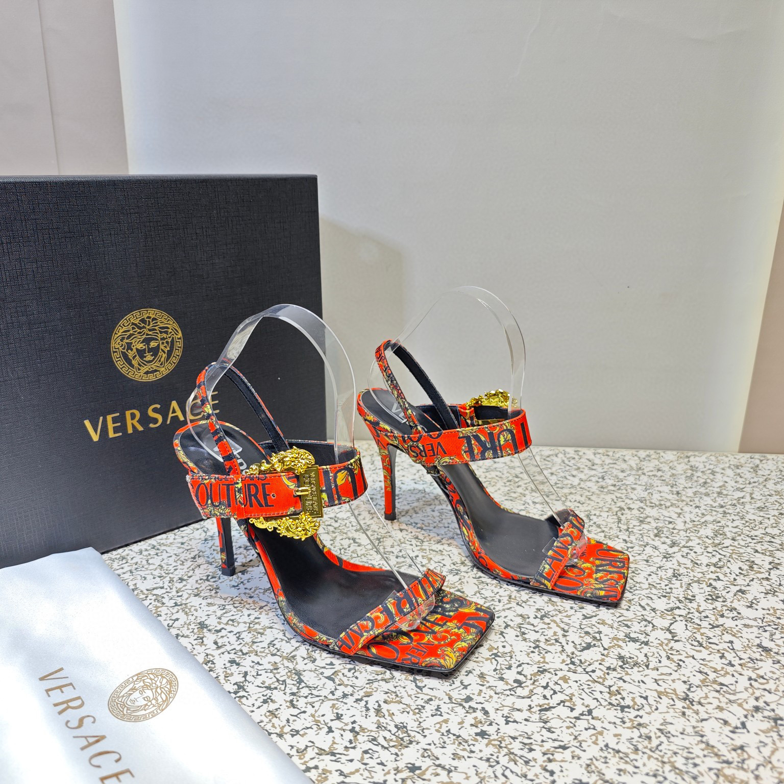 Yupoo VERSACE Heel Sandal Shoes Yupoo Women Shoes HEEL11cm Platform