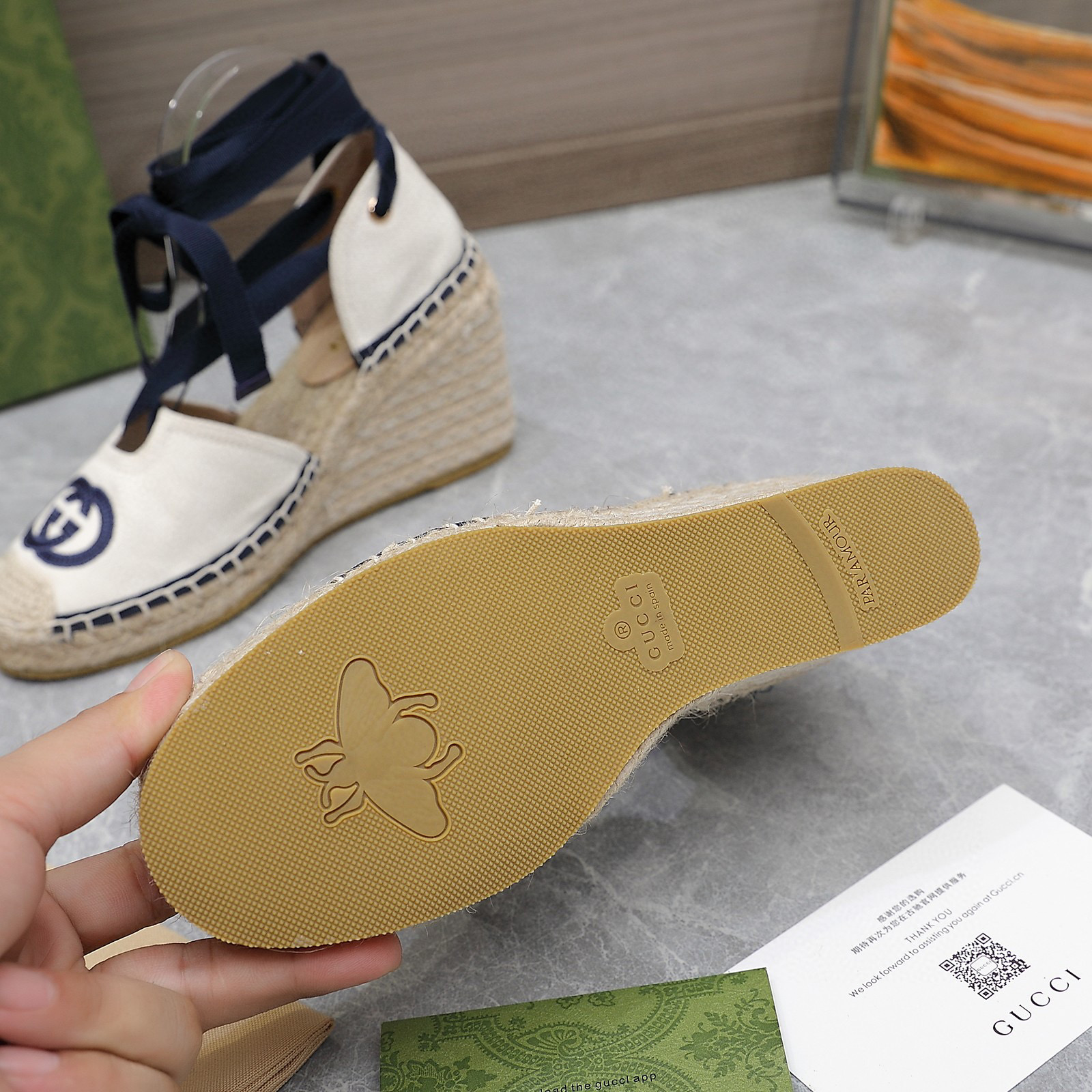 Yupoo Gucci Heel Sandal Shoes Yupoo Women Shoes HEEL9.5CM size 3541